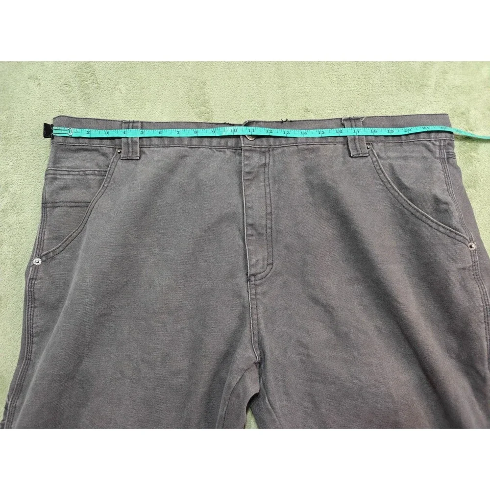 Dickies Pants Mens 44x30 Brown Canvas Work Carpenter Hammer Loop Utility Y2K